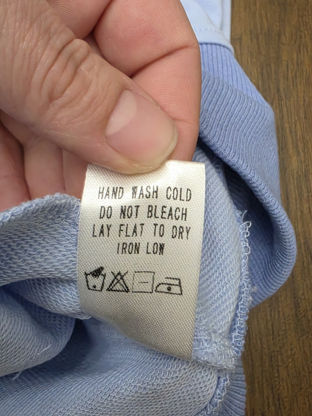 White Birch Light Blue Quarter-Zip Pullover - Picture 8 of 8